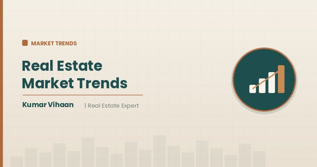 Real estate expert Kumar Vihaan explaining current Indian property market trends