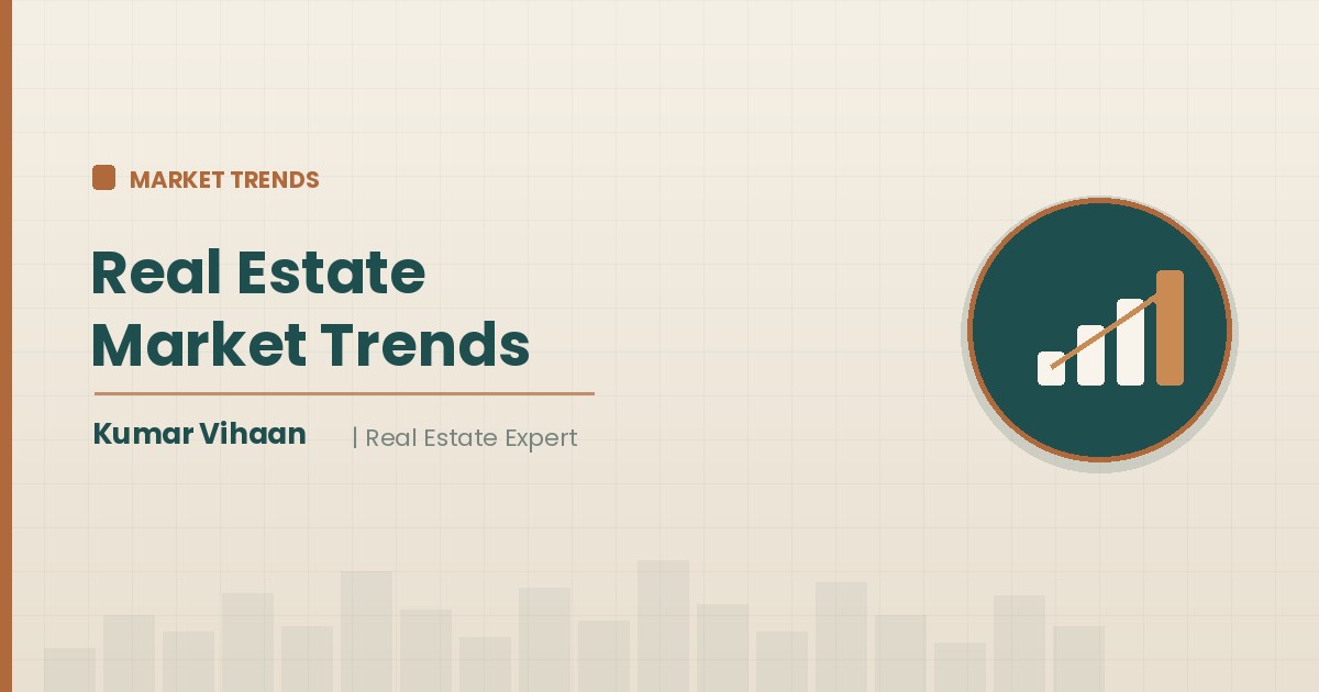 Real estate expert Kumar Vihaan explaining current Indian property market trends